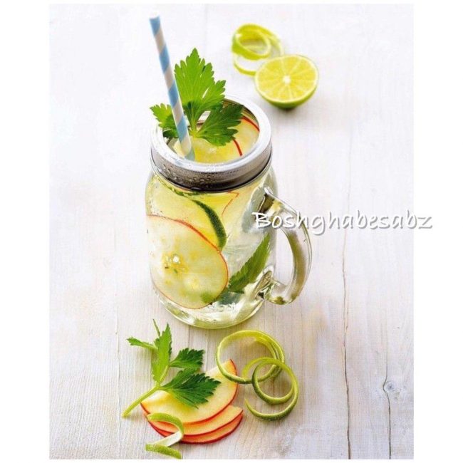 دتاکس سیب و کرفس و لیموترش