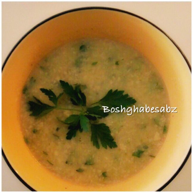 soup mashrum karafs سوپ-قارچ-کرفس-گیاهی-وگان-soup-vegetarian