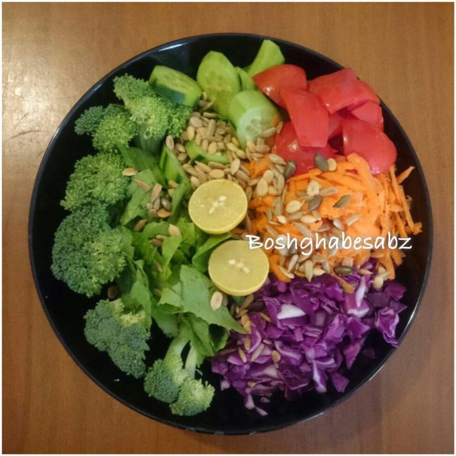 photo_2019-10-17_23-36-32 سالاد-اسفناج-کلم-بروکلی-مغزدانه