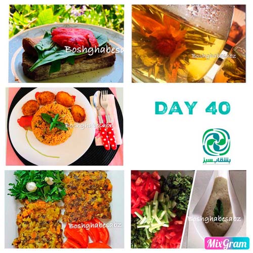 ۴۰ چالش-چهل-روز-گیاهخواری-بشقاب-سبز